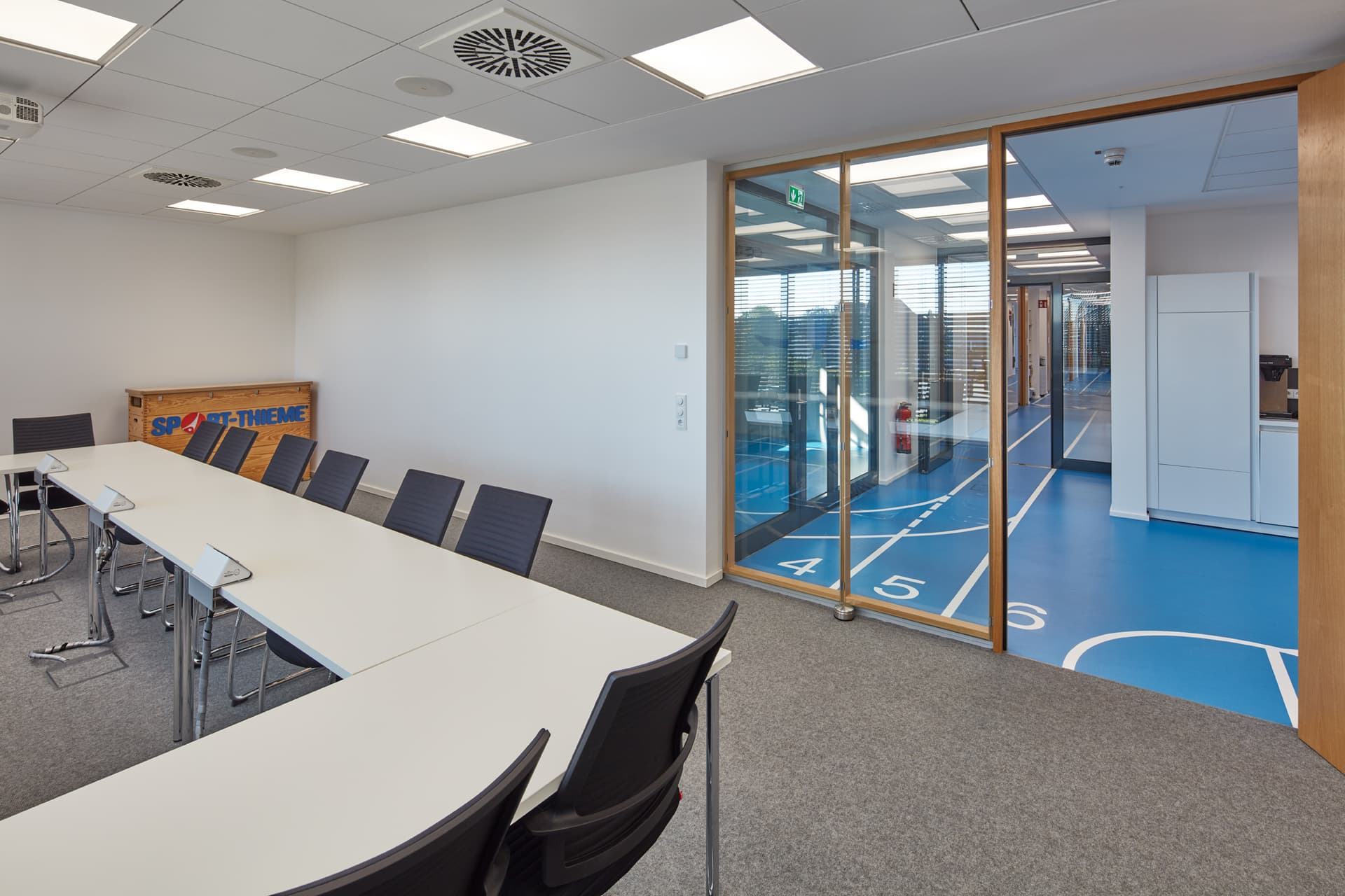 Sportliche Arbeitswelt