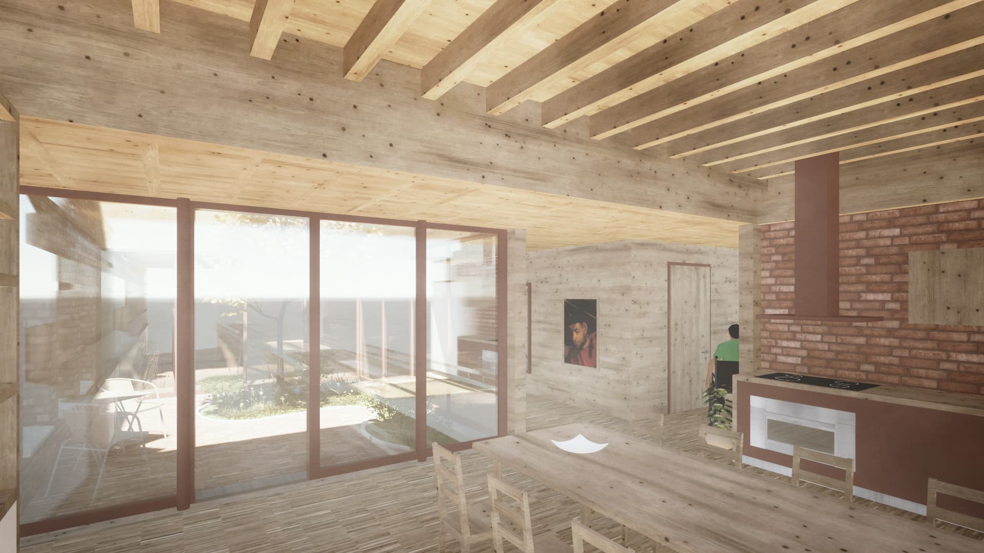 Inklusives Wohnhaus mit familiären Strukturen