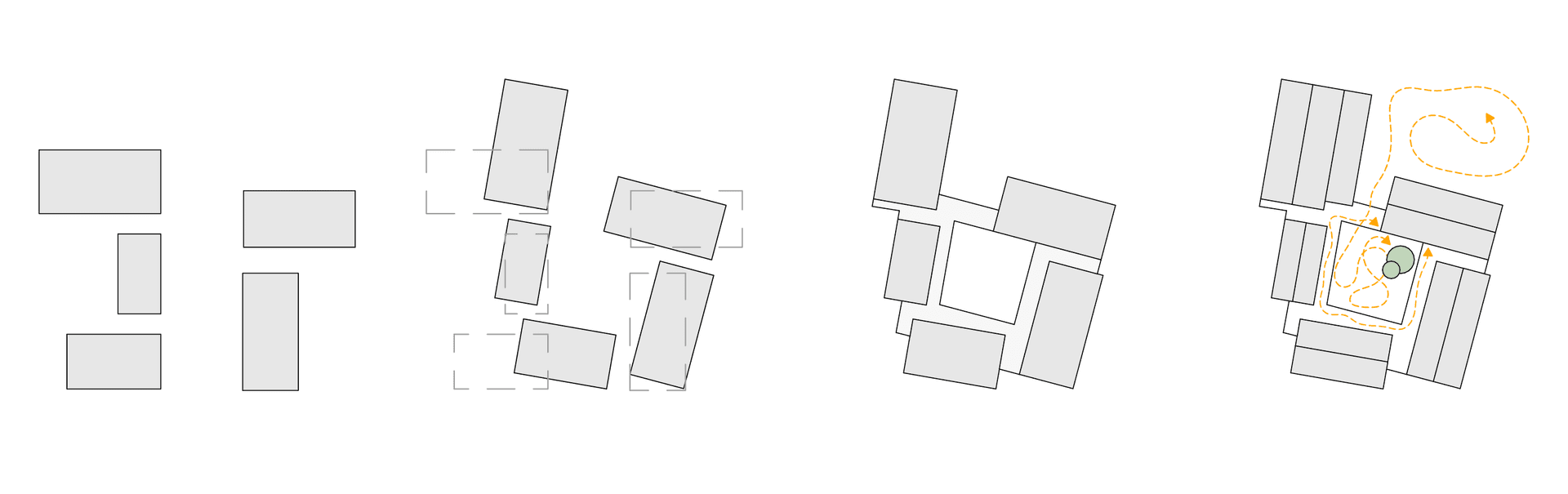 Schule zwischen Dorf und Landschaft