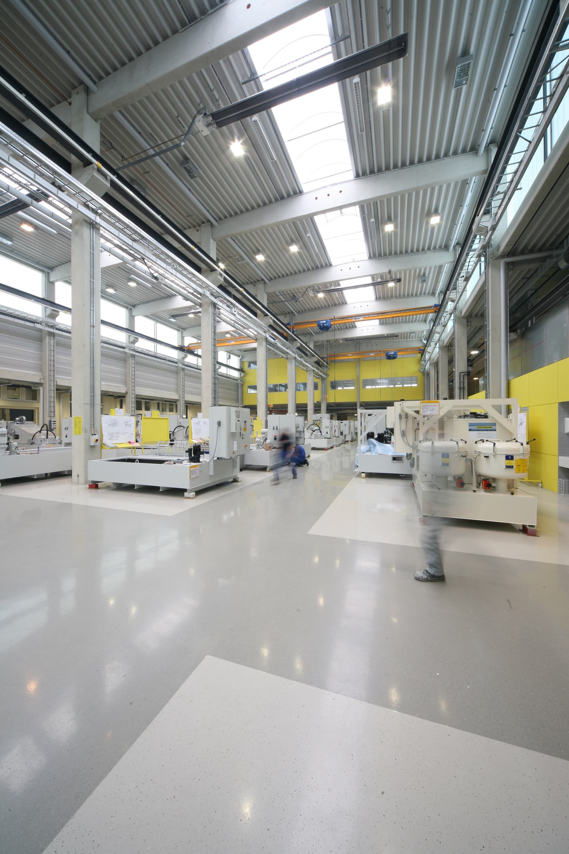 Mehr Raum für die Produktion. Die Erste.