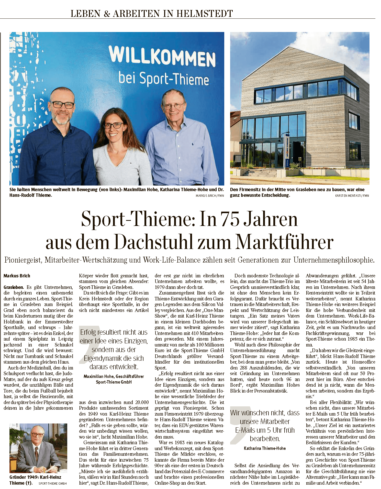 Nachhaltig in vielerlei Hinsicht